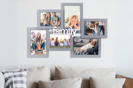 Family Collage Photo Frame, Just $11 on Amazon card image