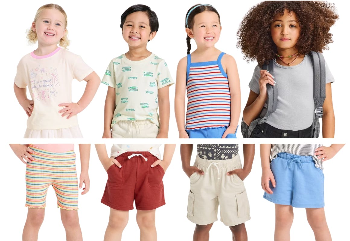 8 Cat & Jack Kids' Apparel Items