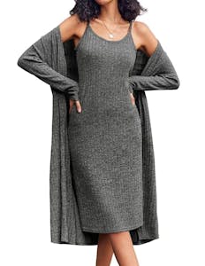 Women's Knit Robe Set