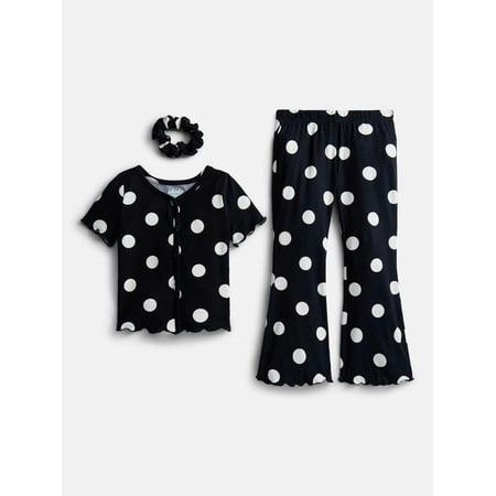 Kids' Ribbed Pajama Set