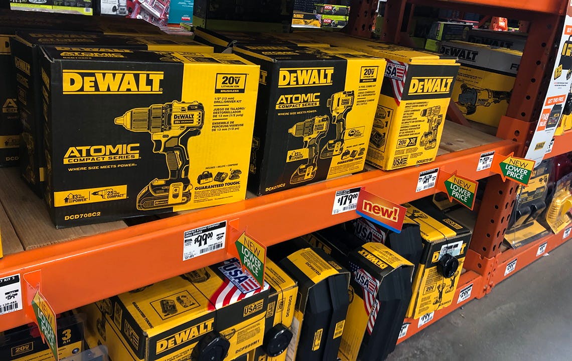 Dewalt cordless drill online home depot