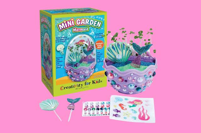 Mini Garden Mermaid Kit, Just $6.95 on Amazon card image