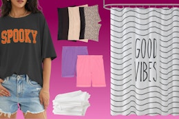 5 clearance deals: apparel & home goods