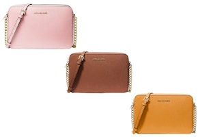 Michael Kors Leather Crossbody Bag