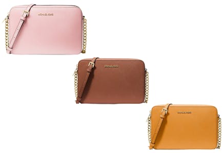 Michael Kors Leather Crossbody Bag