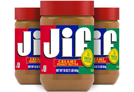 Jif Peanut Butter 3-Pack
