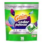 Gain Flings Detergent Pacs