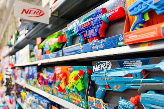 BOGO 50% Off Nerf Blasters on Amazon — Save Up to 65% card image