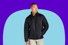 Men's Quilted Puffer Jackets, Just $18 at Walmart (Reg. $50) card image