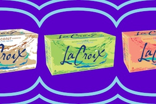 Lacroix collage: Lime, Coconut, grapefruit