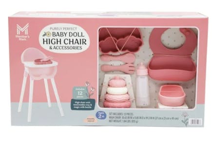 Member's Mark Doll Mealtime Playset