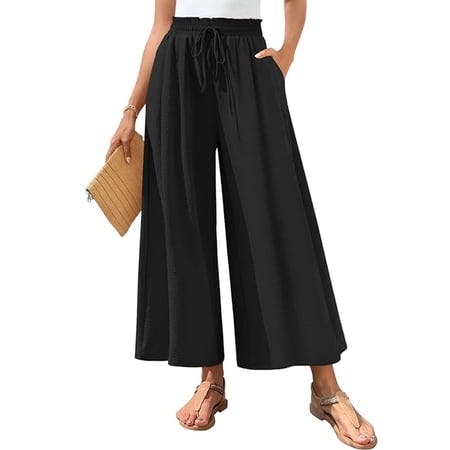 Women's Palazzo Capri Pants