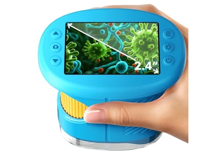 Kids' Handheld 4K Toy Microscope