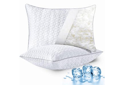 King-Size Cooling Pillow Set
