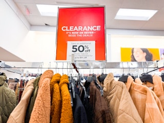 clearance jackets in store at kohl's