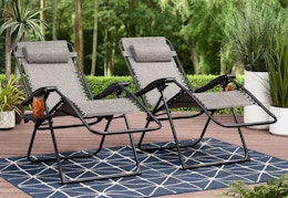 Get Two Zero-Gravity Chairs for $67 at Walmart (Reg. $79) card image