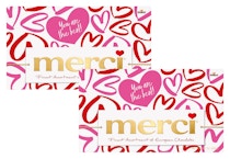 2 Merci Chocolate Candy Gift Boxes