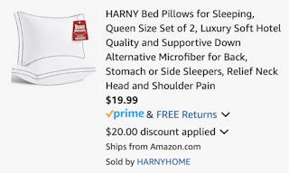 Amazon Queen Bed Pillows 2025 2