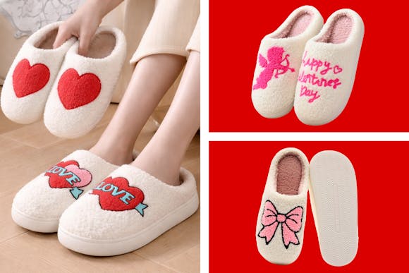 Grab a Pair of Women's Valentine Slippers From Just $9.99 at Walmart