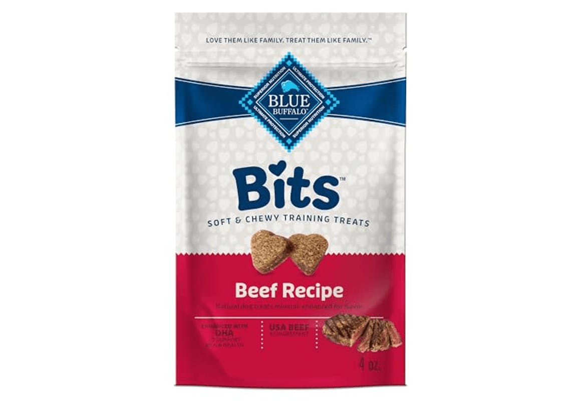 2 Blue Buffalo Dog Treat Bags