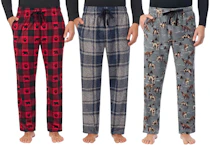 Cuddl Duds Men's Fleece Pajama Pants