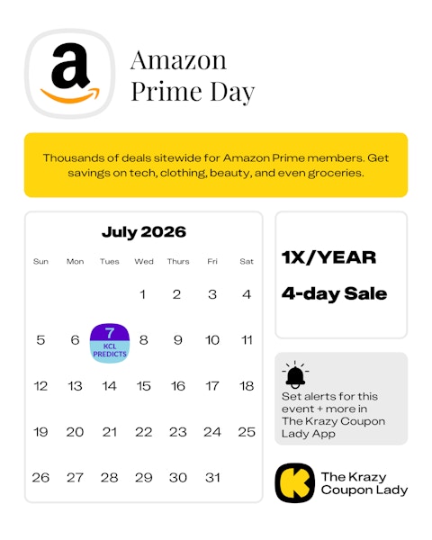 Amazon Prime Day Dates