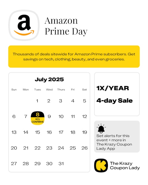 Amazon Prime Day 2025 Dates