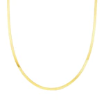18kt Yellow Gold Omega Necklace