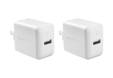 USB-A Charger Port 2-Pack