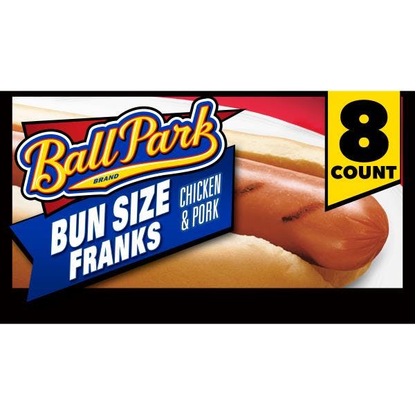 2 Ball Park Hot Dogs Packs