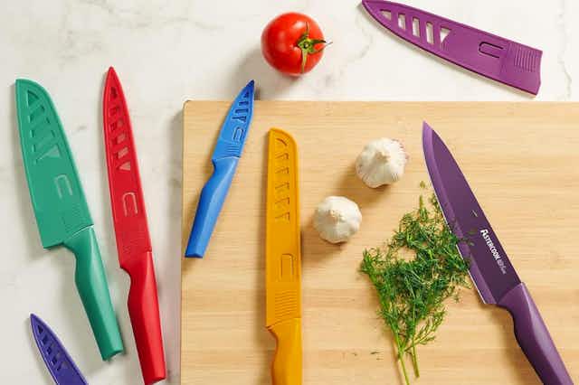 Get a 12-Piece Knife Set for Only $15 on Amazon card image