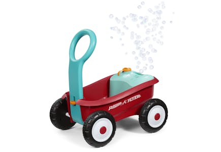 Radio Flyer Bubble Buddy Walker Wagon