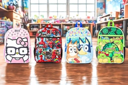 Character Backpacks, Just $10 at Walmart: Disney, Marvel, and More  card image