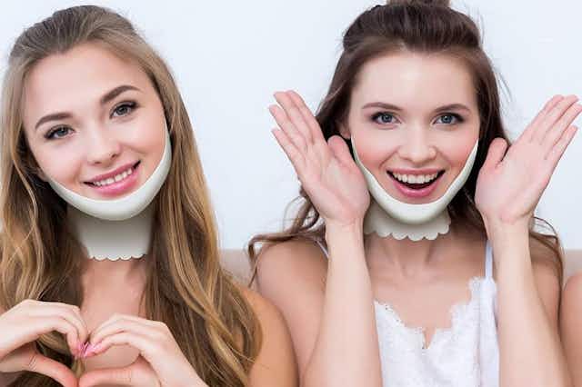 V-Shaped Chin and Neck Mask 8-Pack, as Low as $6.39 on Amazon card image
