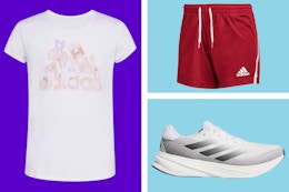 Save Up to 80% on Adidas at Shop Simon: $7 Tops, $49 Sneakers, and More card image