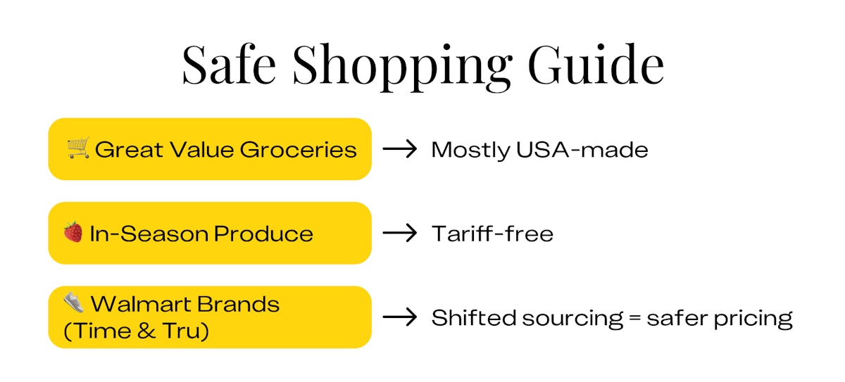 items to buy now at walmart before tariffs