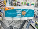 angel soft toilet paper in walgreens cart