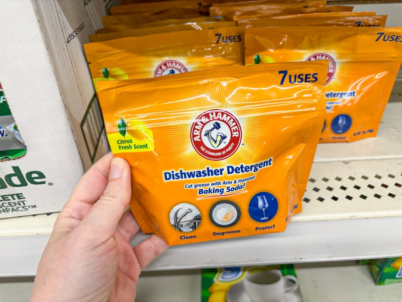 dollar tree arm and hammer dishwasher detergent