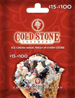 Ice Cream Gift Card