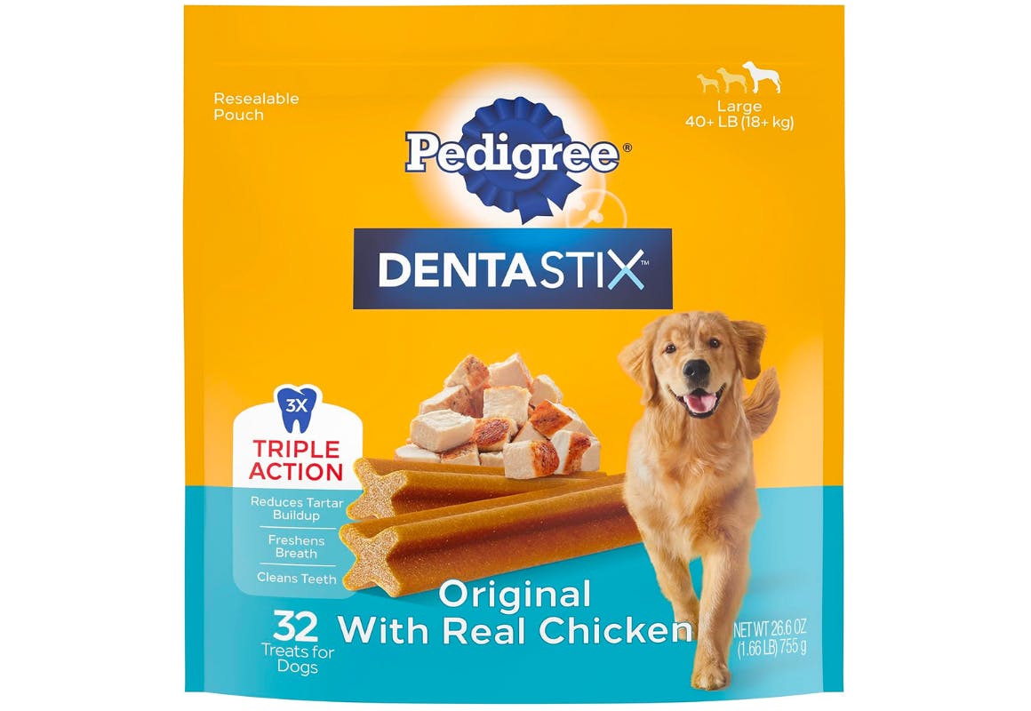 2 Dog Dental Treat Bags