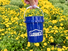 Hurry — The Viral Lowe’s Mini Buckets Are Back in Stock for Under a Dollar card image