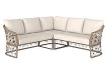 Style Selections Wicker Sectional