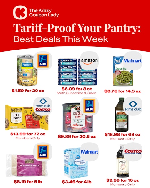 Best grocery deals this week on tariff items