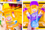 arm hammer laundry products collage