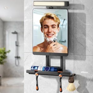 Fogless Heated Shower Mirror