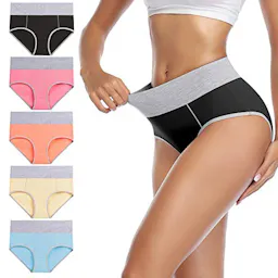 Women's Cotton Underwear 5-Pack