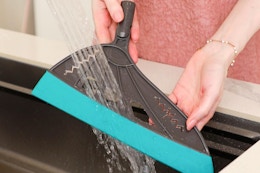 Adjustable Silicone Squeegee Broom, Only $9.99 With Amazon Promo Code card image