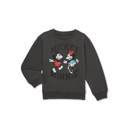 Disney Kids' Mickey & Minnie Sweatshirt