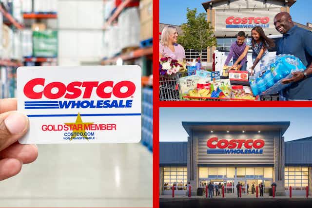 1-Year Costco Membership, Only $40 After Shop Card With Groupon card image