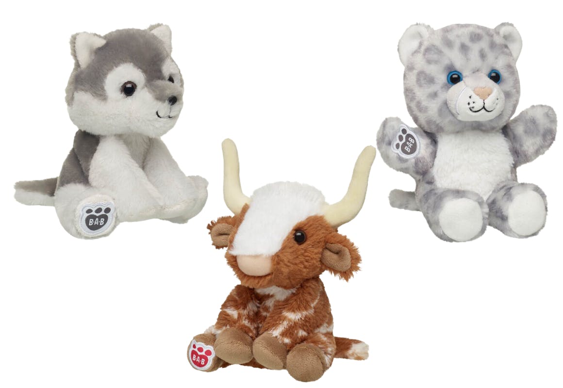 4 Build-A-Bear Mini Beans